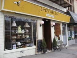 Outside Sweet Melissa Patisserie in Park Slope Outside Sweet Melissa Patisserie in Park Slope