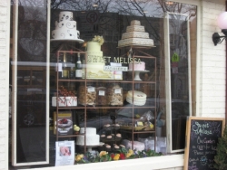 Window View of Sweet Melissa Patisserie in Park Slope Window View of Sweet Melissa Patisserie in Park Slope